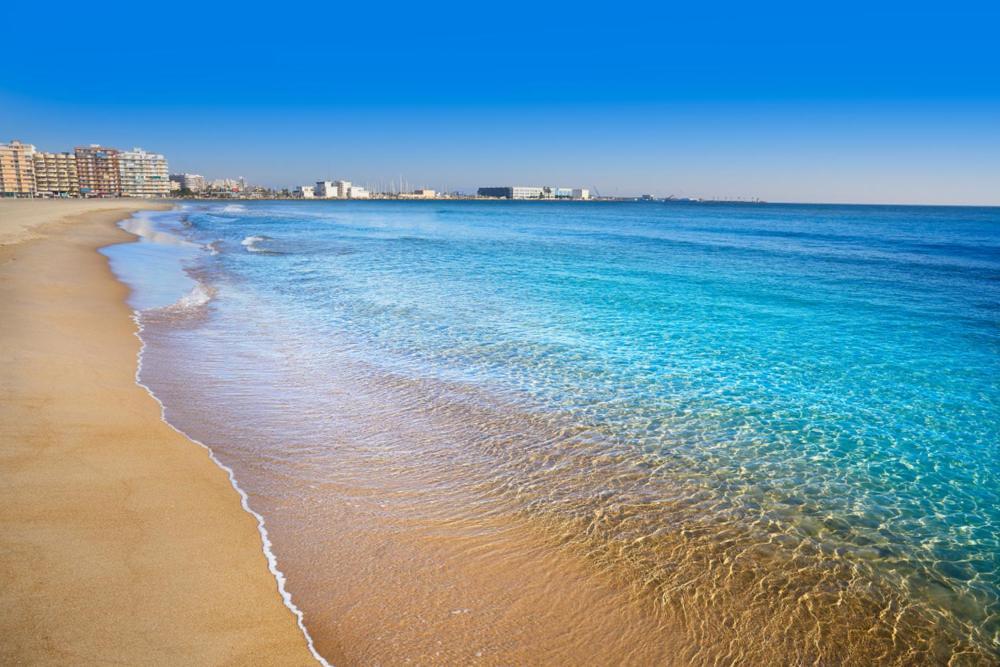 Апартаменты Fantastico Atico Vistas Al Mar ! Санта Пола Экстерьер фото