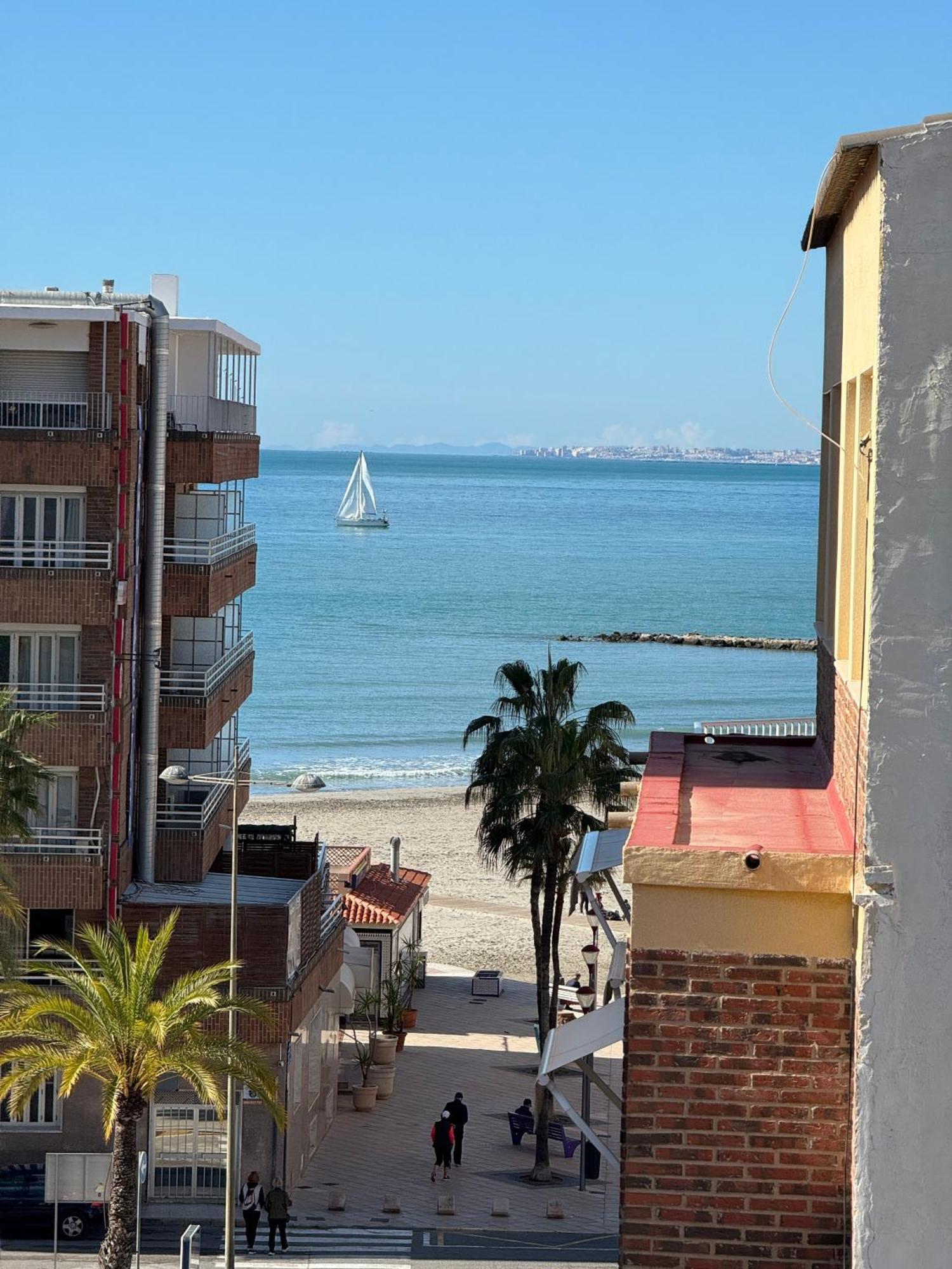 Апартаменты Fantastico Atico Vistas Al Mar ! Санта Пола Экстерьер фото